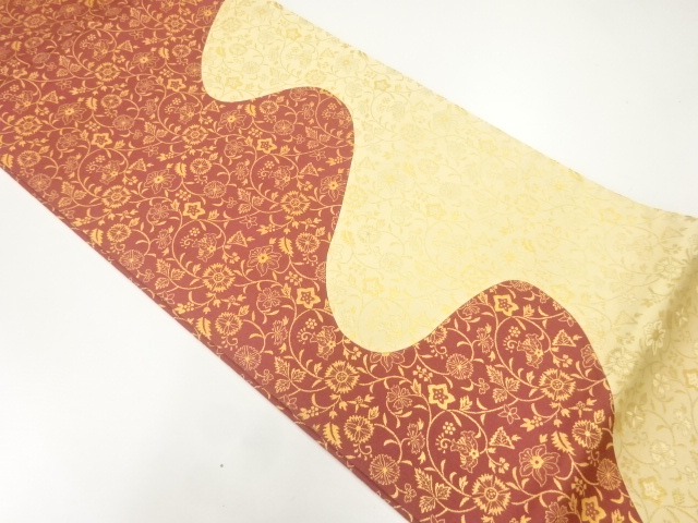 【未使用品】アンティーク 丸帯 反物 金糸 鶴 kimono AO-0184 未使用品】アンティーク 丸帯 反物 金糸 鶴 kimono AO-0184 2025年最新